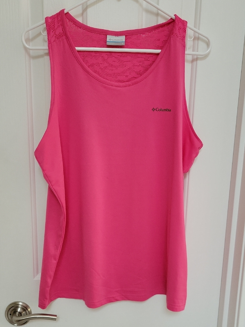 Columbia Bright Pink Performance Tank Top